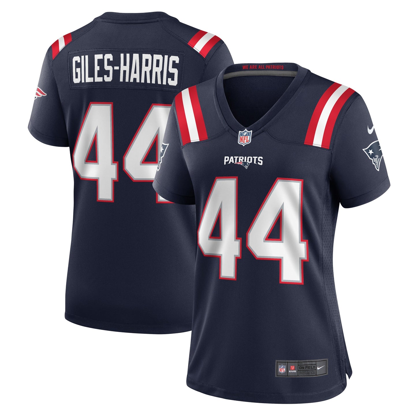 Joe Giles-Harris New England Patriots Nike Women's Team Game Jersey - Navy