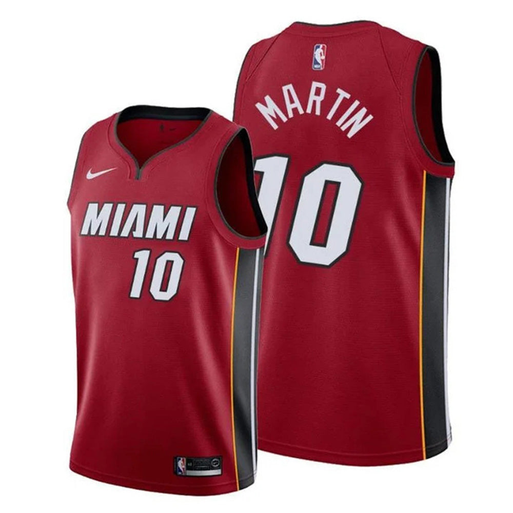 Youth Miami Heat Caleb Martin Statement Edition Jersey - Red