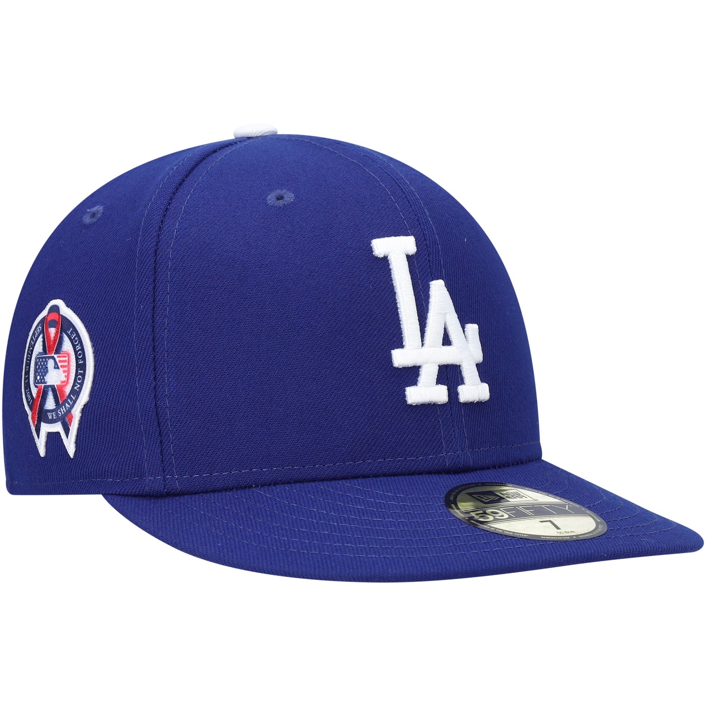 Los Angeles Dodgers New Era 9/11 Memorial Side Patch 59FIFTY Fitted Hat - Royal