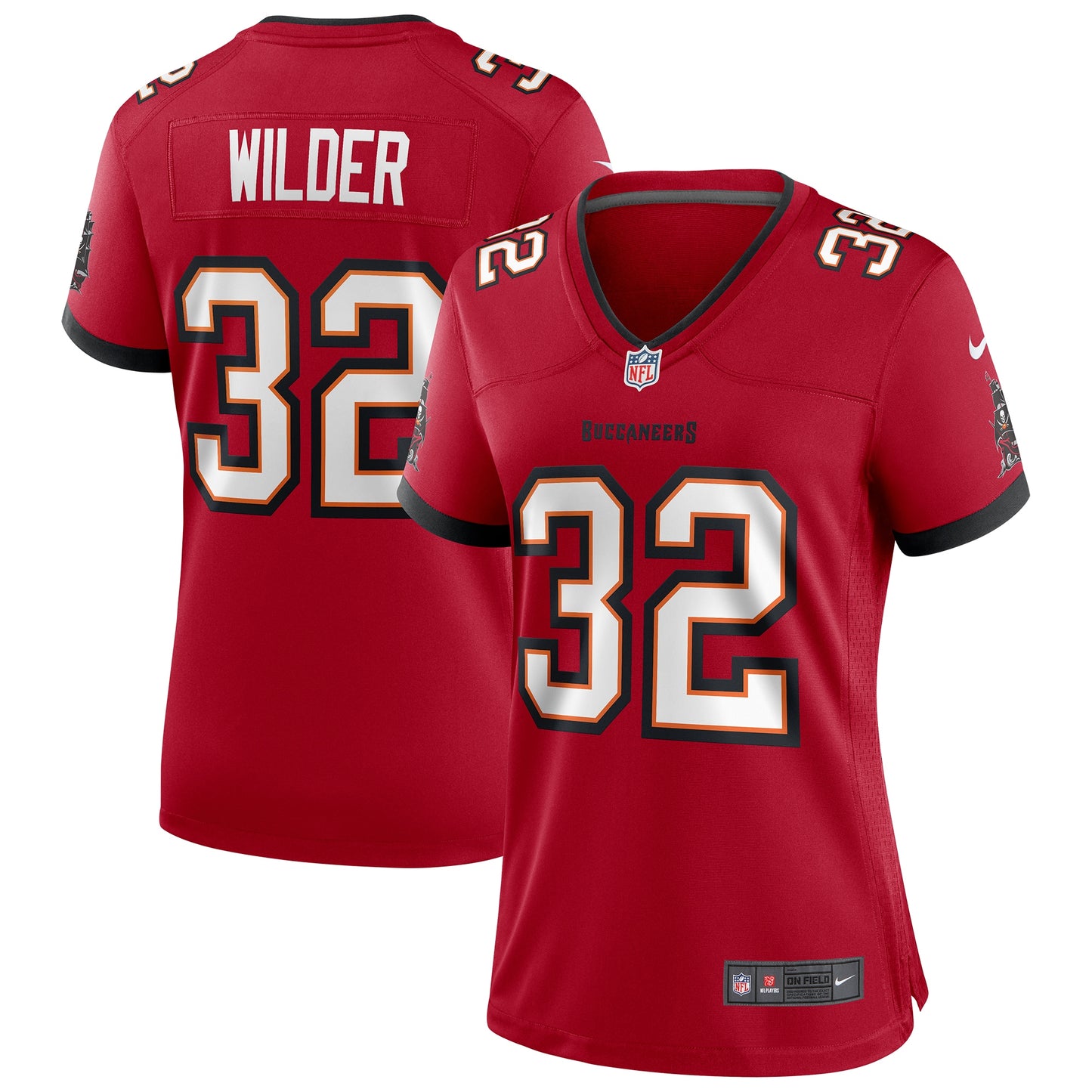 James Wilder Tampa Bay Buccaneers Nike Women's Game Retired Player Jersey - Red