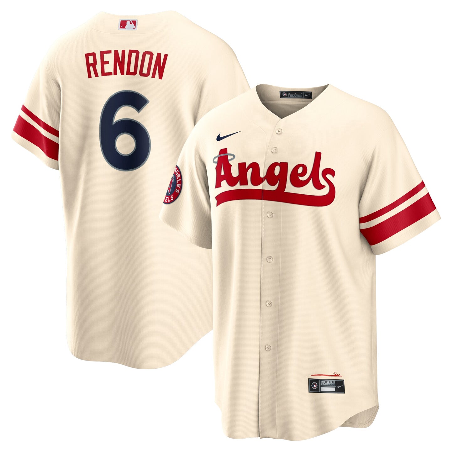 Anthony Rendon Los Angeles Angels Nike 2022 City Connect Replica Player Jersey - Cream