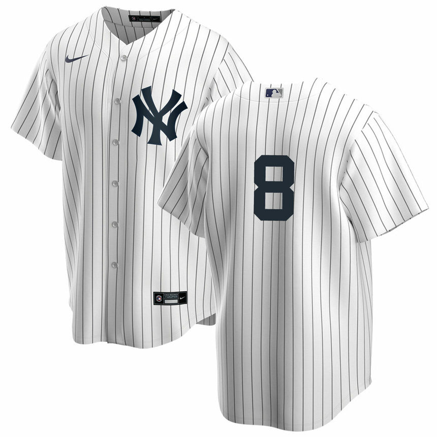 Men's Yogi Berra White New York Yankees Home Official Replica Player Jersey