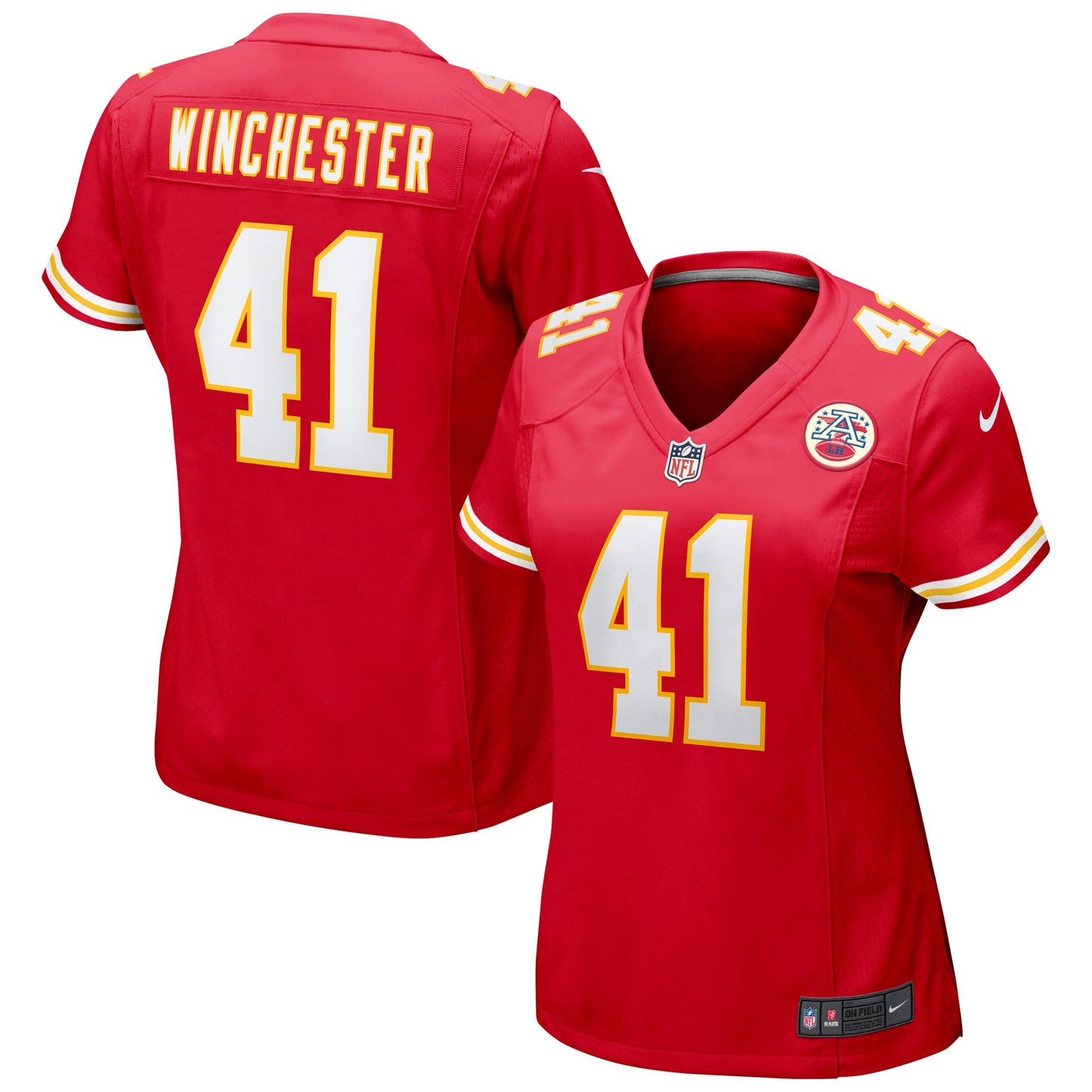 James Winchester Kansas City Chiefs Nike Women's Game Jersey - Red