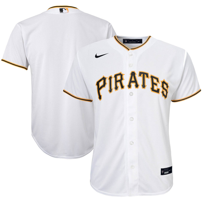 Pittsburgh Pirates Youth Home Replica Team Jersey - White