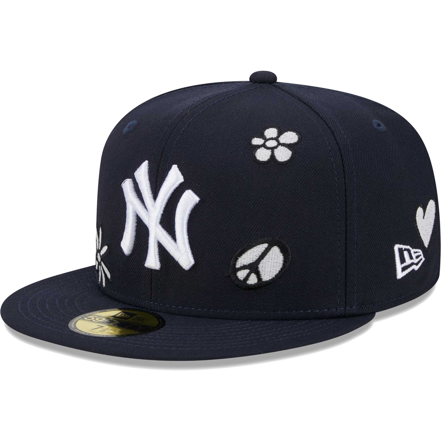 New York Yankees New Era Sunlight Pop 59FIFTY Fitted Hat - Navy