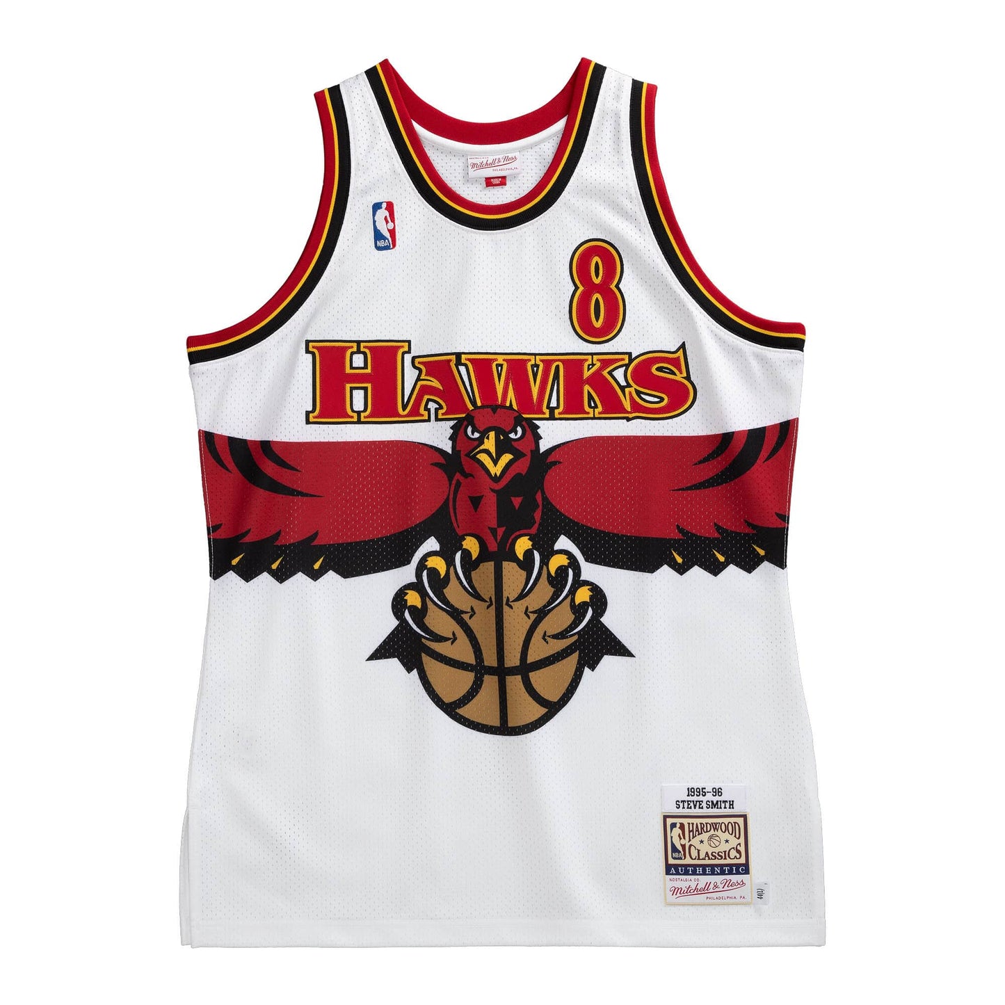 Authentic Steve Smith Atlanta Hawks 1995-96 Jersey