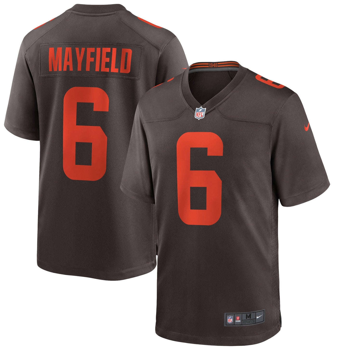 Baker Mayfield Cleveland Browns Nike Alternate Game Jersey - Brown