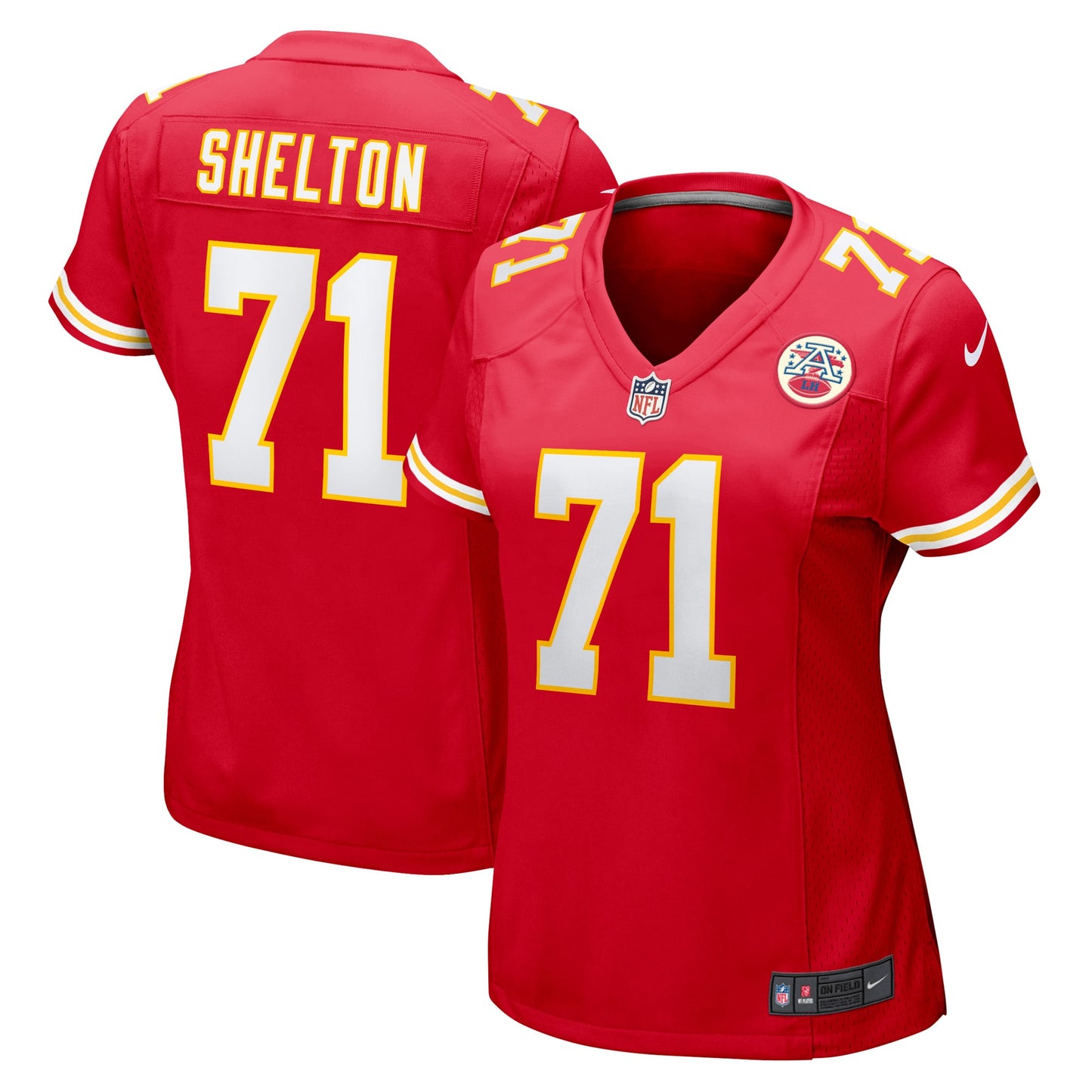 Danny Shelton Kansas City Chiefs Nike Women's Game Player Jersey - Red