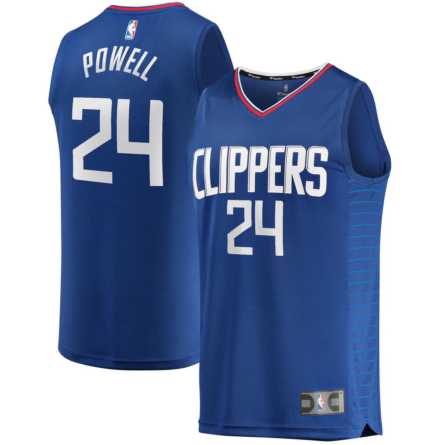 Norman Powell LA Clippers Fanatics Branded 2021/22 Fast Break Replica Jersey - Icon Edition - Royal