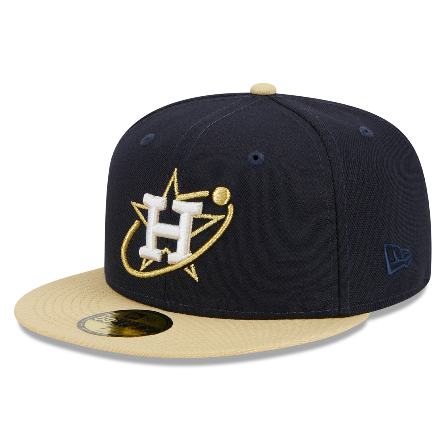 Houston Astros New Era Cooperstown Collection Retro City 59FIFTY Fitted Hat - Navy
