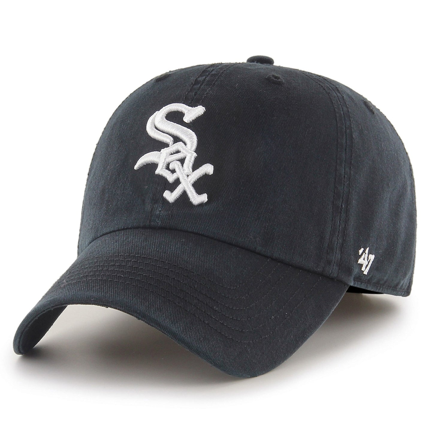 Chicago White Sox '47 Franchise Logo Fitted Hat - Black