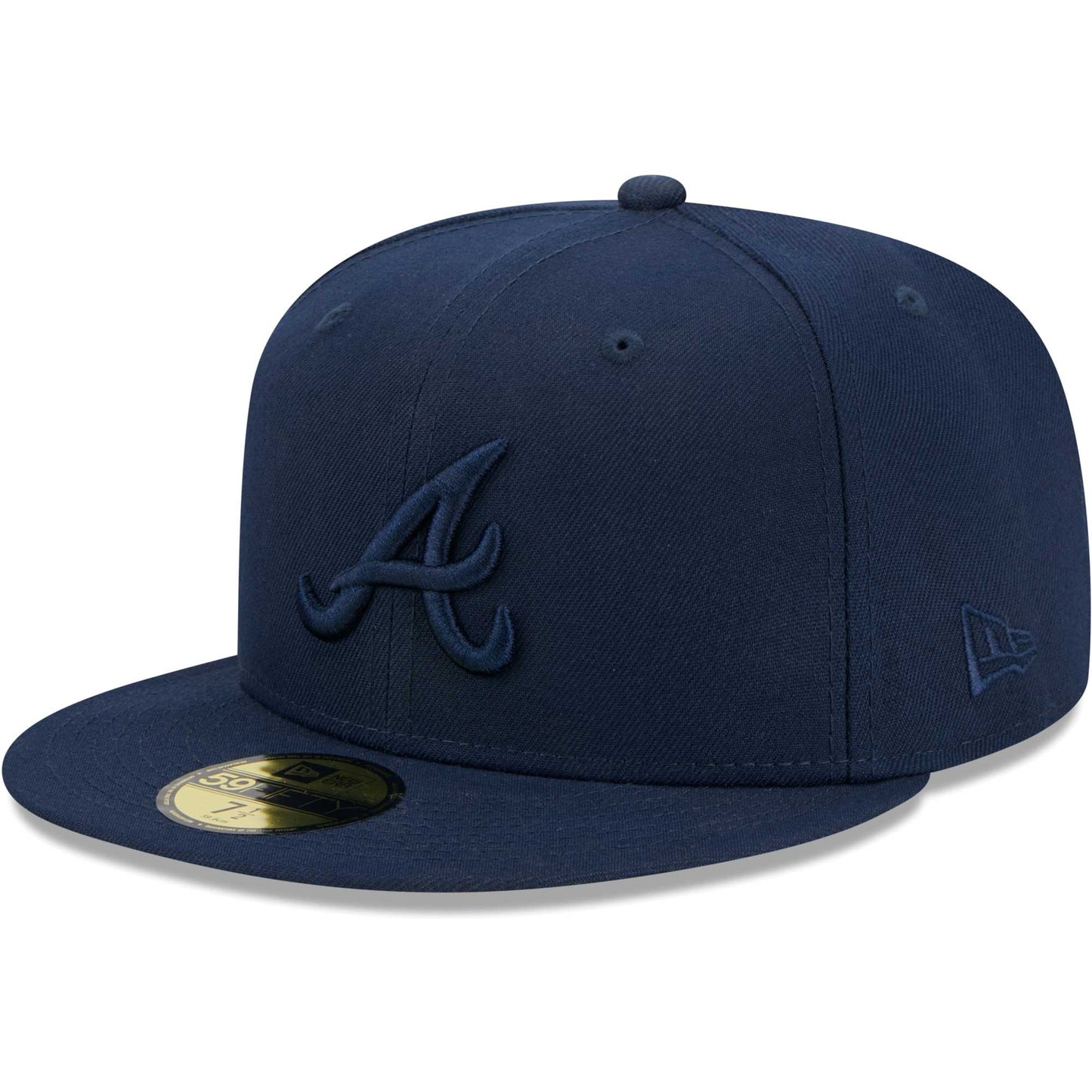 Atlanta Braves New Era Color Pack 59FIFTY Fitted Hat - Navy