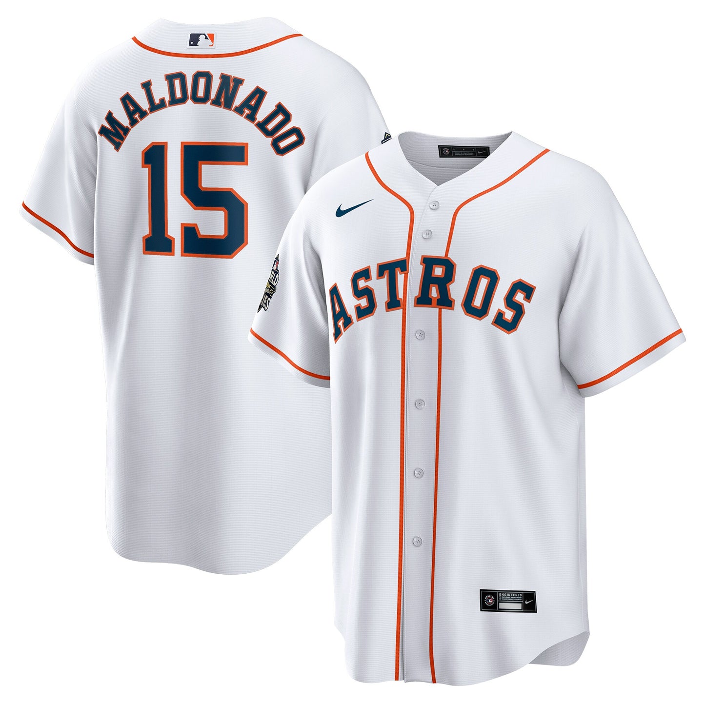 Martin Maldonado Houston Astros Nike Home 2022 World Series Replica Player Jersey - White
