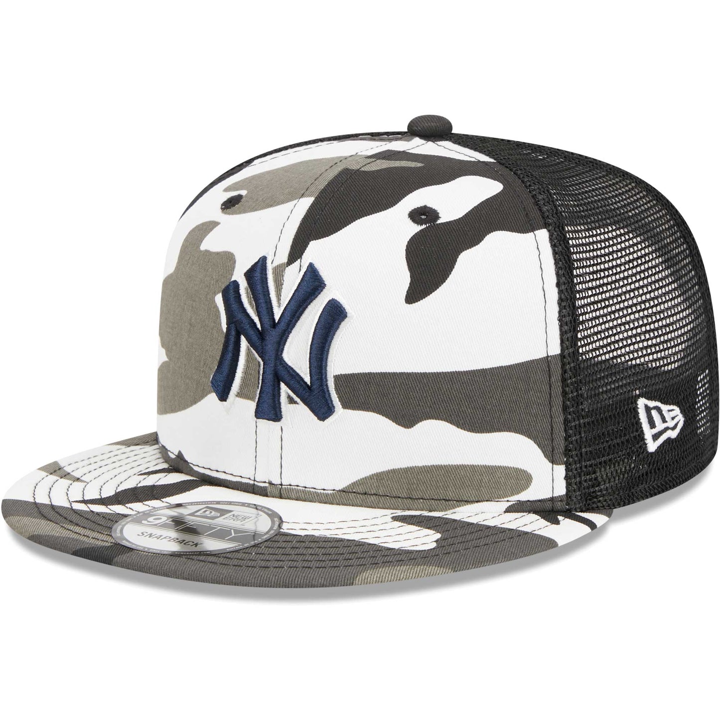 New York Yankees New Era Urban Camo Trucker 9FIFTY Snapback Hat - Camo