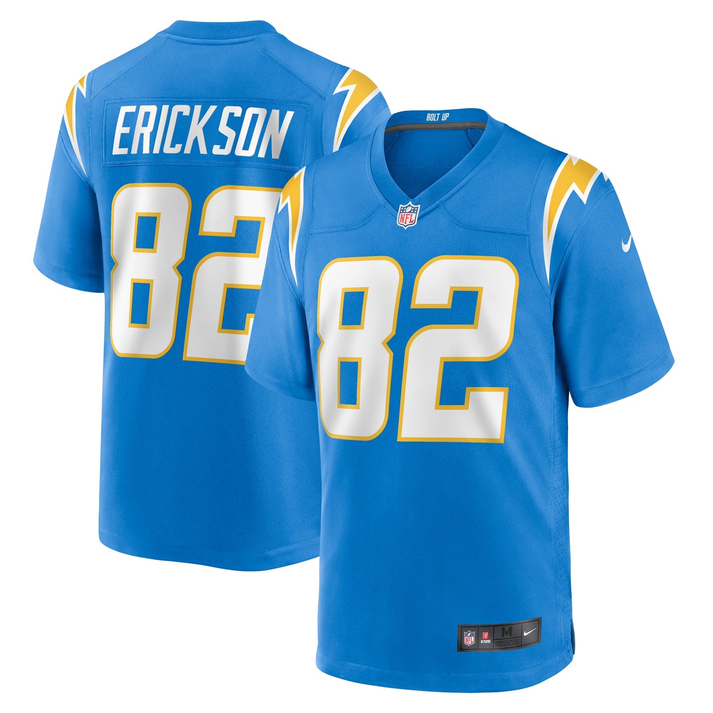 Alex Erickson Los Angeles Chargers Nike Team Game Jersey - Powder Blue