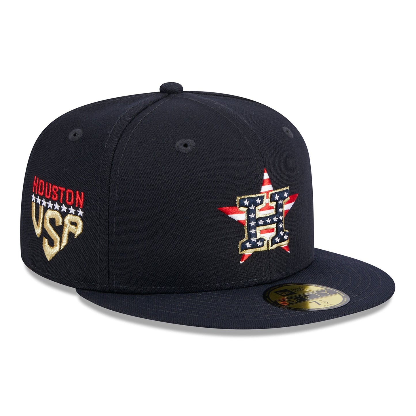 Houston Astros New Era 2023 Fourth of July 59FIFTY Fitted Hat - Navy
