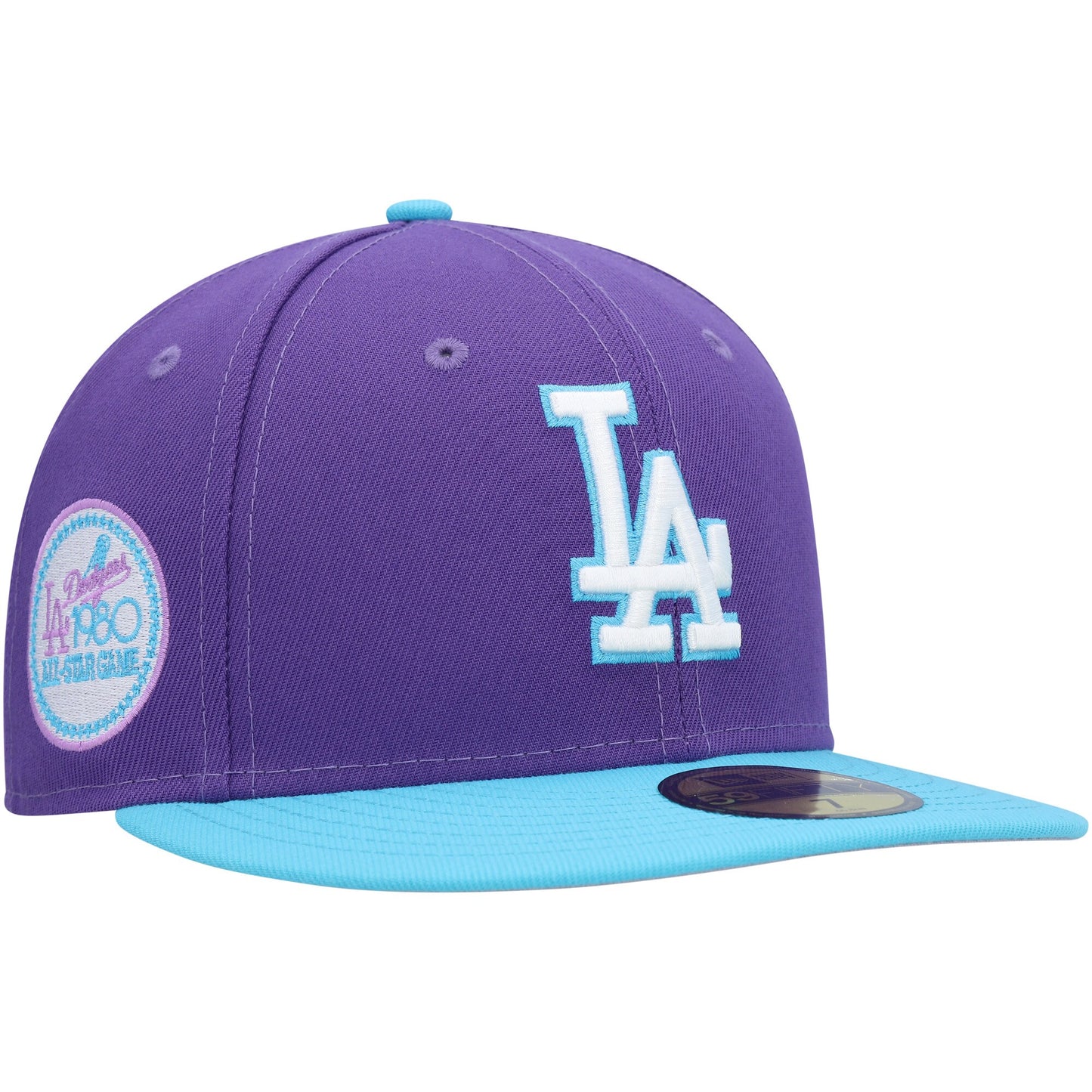 Los Angeles Dodgers New Era Vice 59FIFTY Fitted Hat - Purple