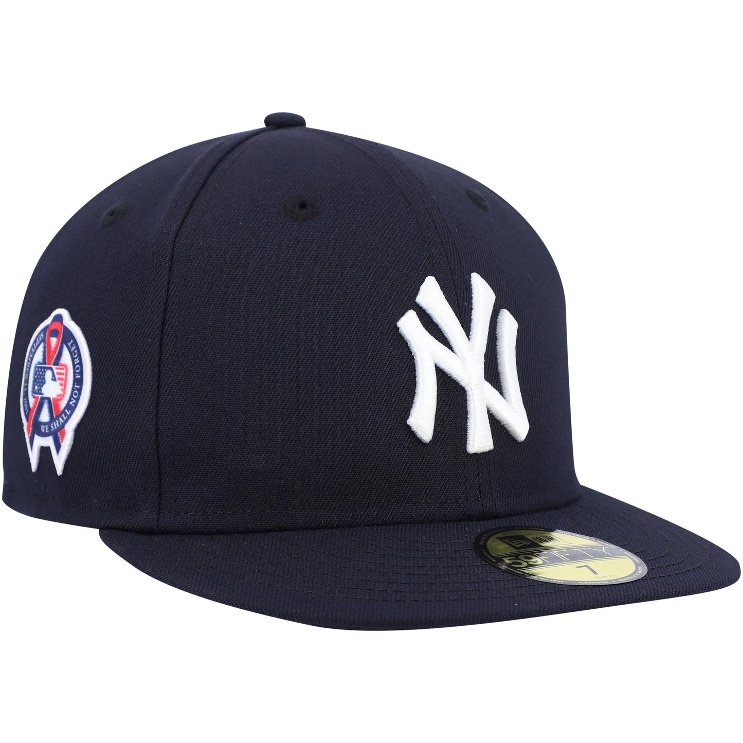 New York Yankees New Era 9/11 Memorial Side Patch 59FIFTY Fitted Hat - Navy