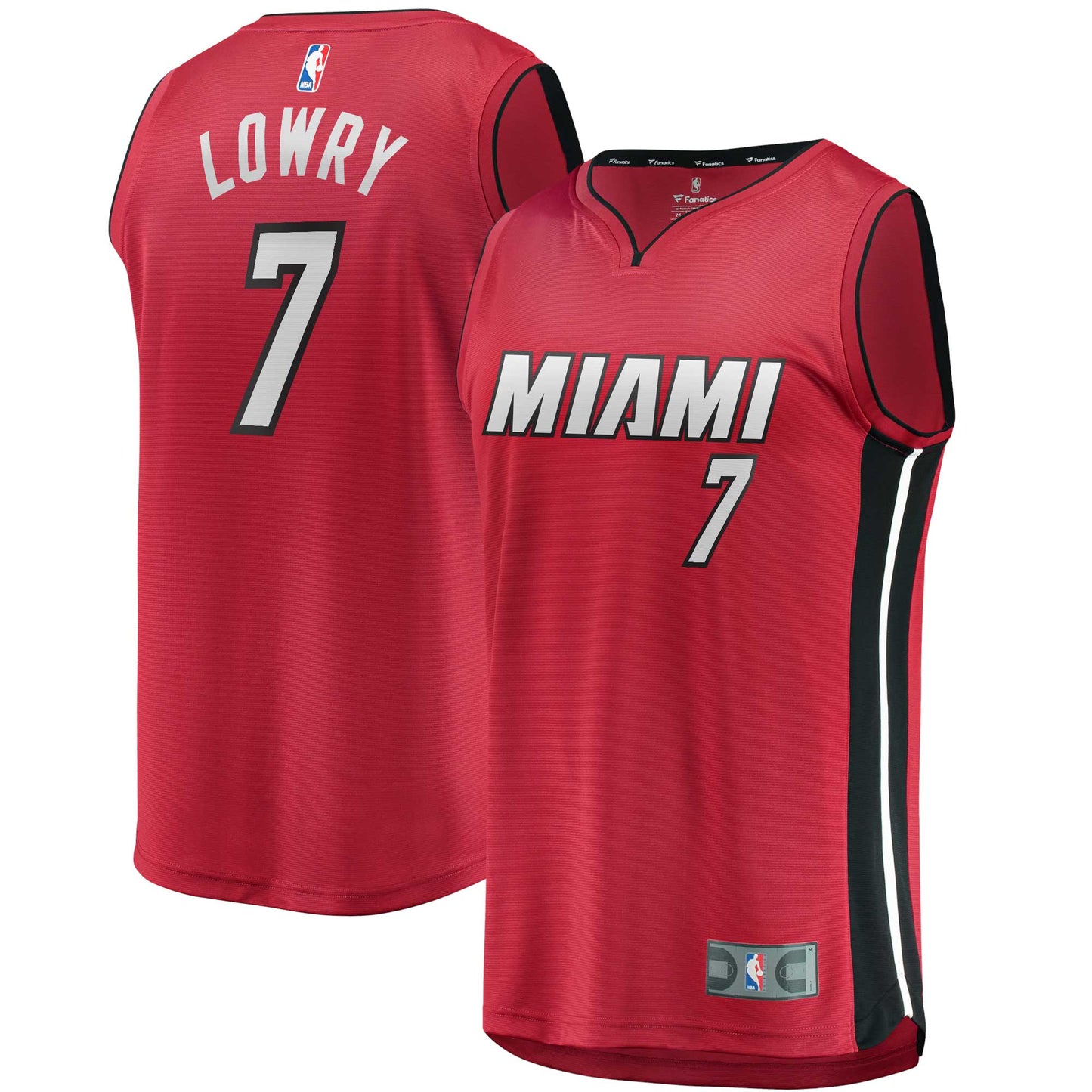 Kyle Lowry Miami Heat Fanatics Branded Fast Break Replica Player Jersey - Statement Edition - Red