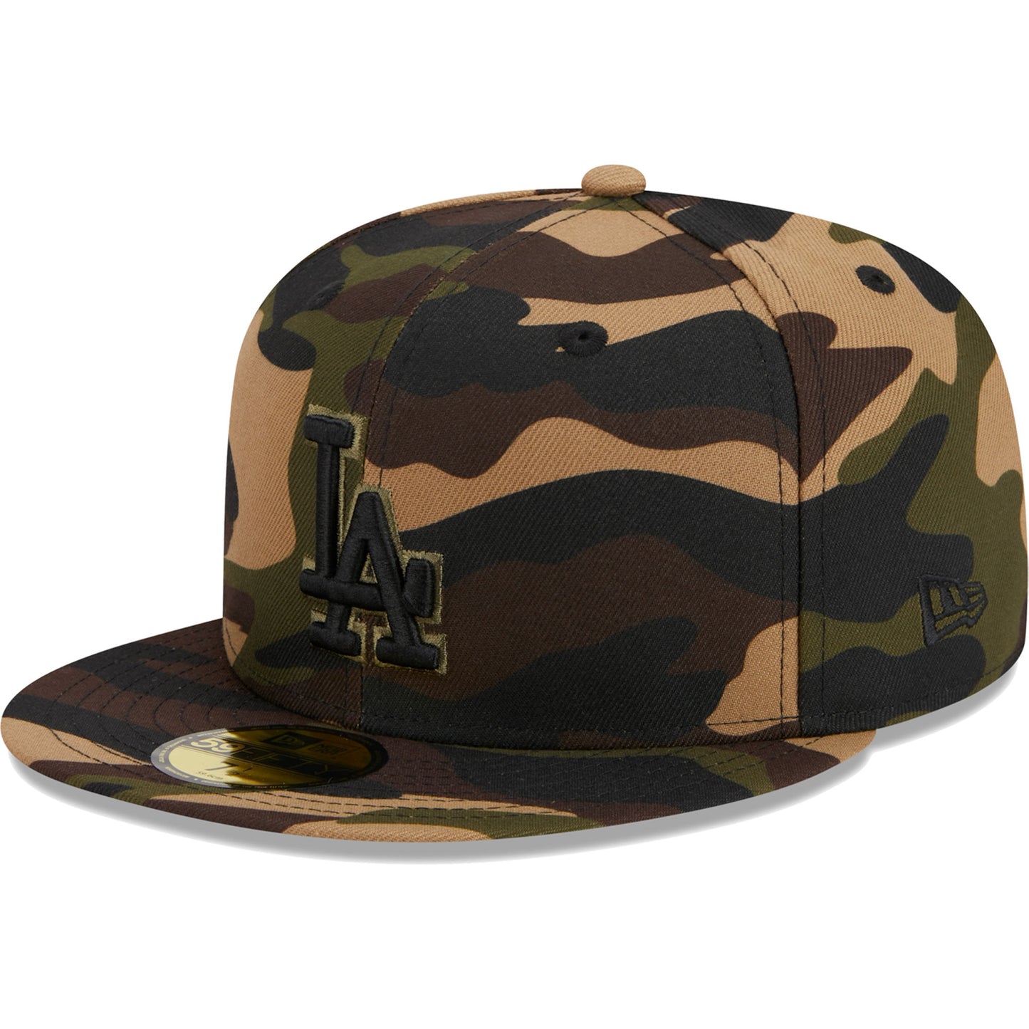 Los Angeles Dodgers New Era Autumn 59FIFTY Fitted Hat - Camo