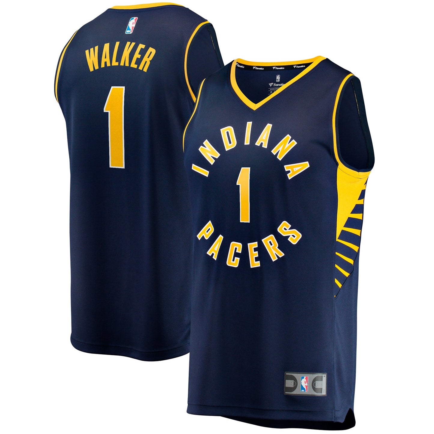 First Round Indiana Pacers Fanatics Branded 2023 NBA Draft First Round Pick Fast Break Replica Jersey - Icon Edition - Navy