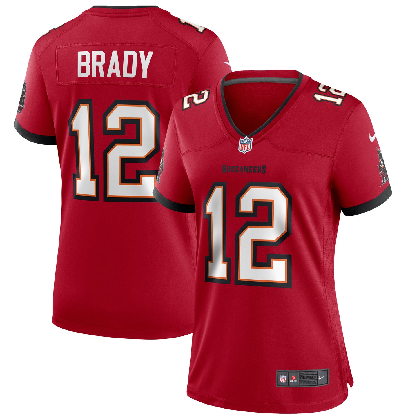 Tom Brady Tampa Bay Buccaneers Nike Women's Game Jersey - Red