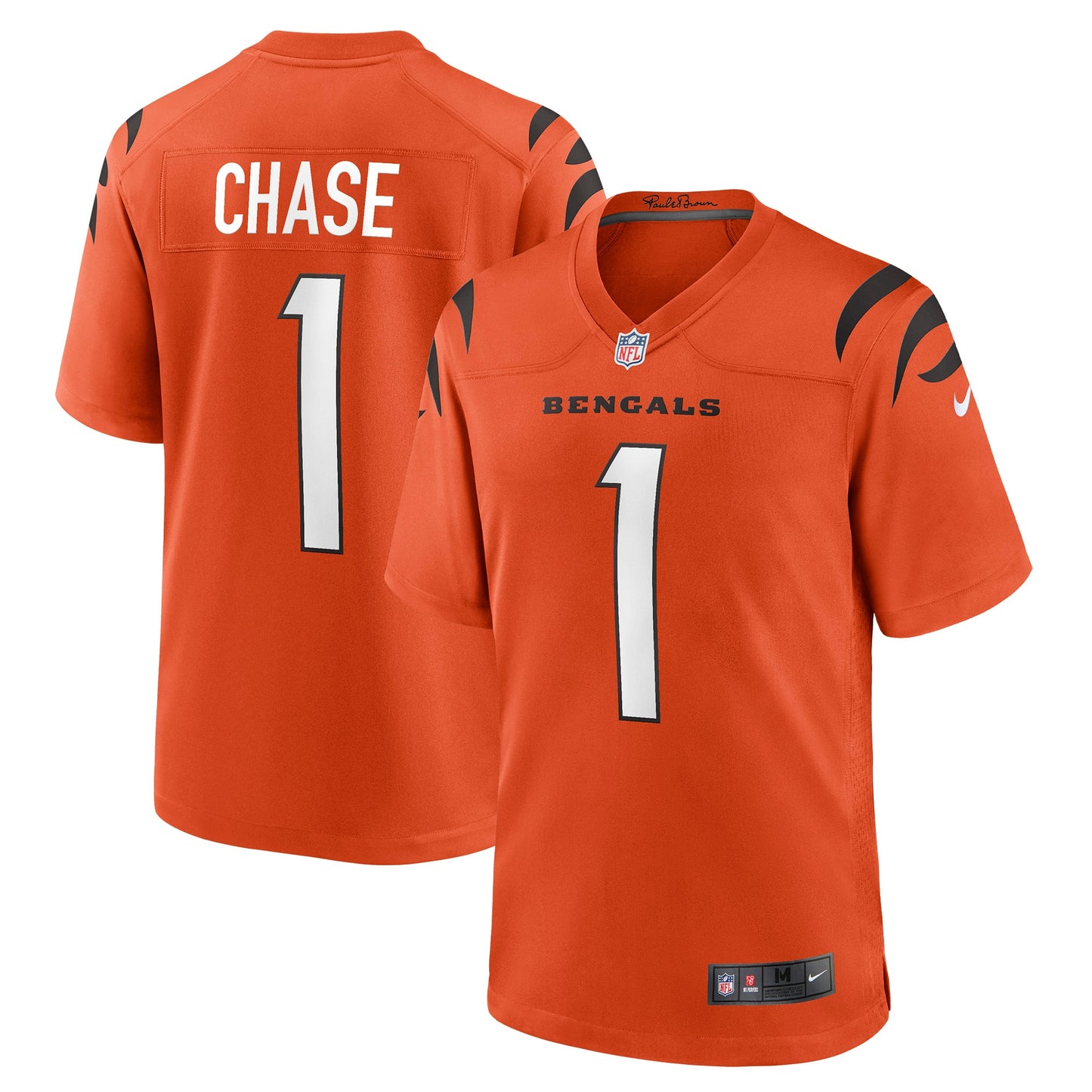 Ja'Marr Chase Cincinnati Bengals Nike Game Jersey - Orange