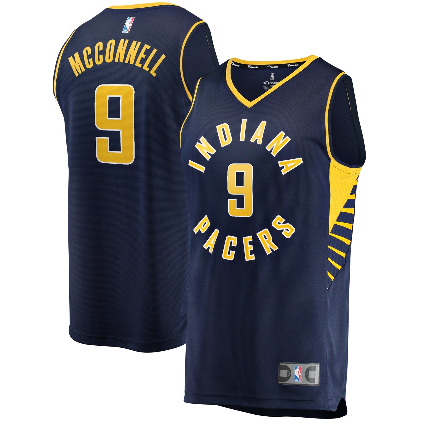 T.J. McConnell Indiana Pacers Fanatics Branded Fast Break Player Replica Jersey - Icon Edition - Navy