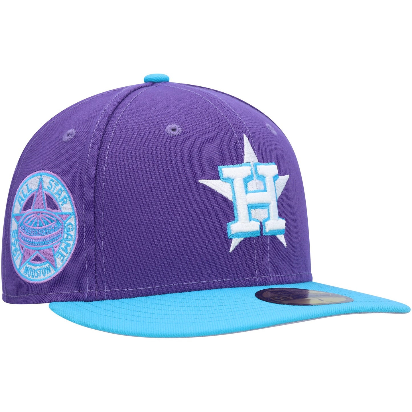 Houston Astros New Era Vice 59FIFTY Fitted Hat - Purple