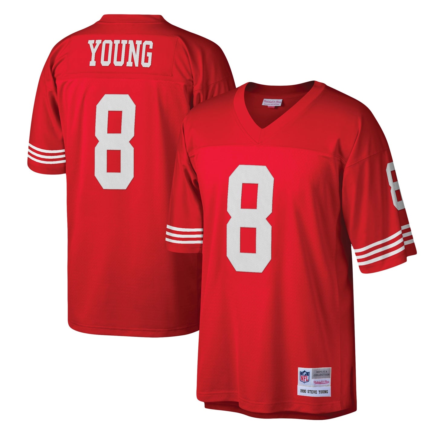 Steve Young San Francisco 49ers Mitchell & Ness Legacy Replica Jersey - Scarlet