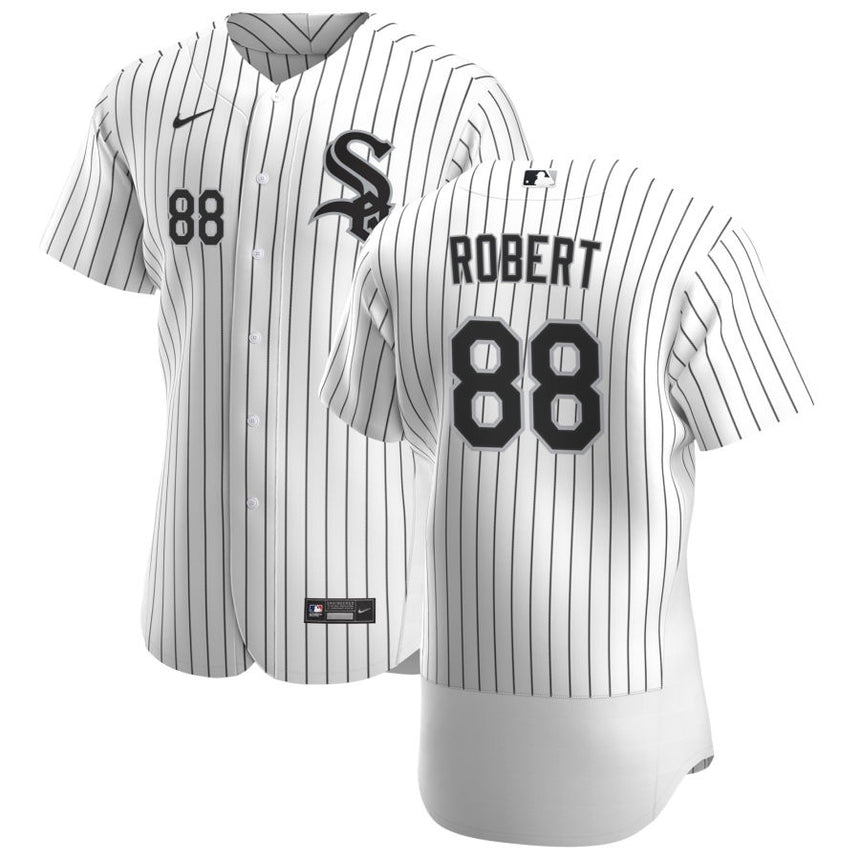 Men's Chicago White Sox Luis Robert White Home Authentic Player Jersey