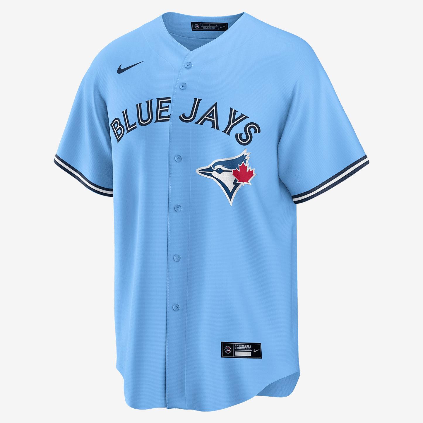 MLB Toronto Blue Jays (Bo Bichette) Men's Replica Baseball Jersey - Powder Blue