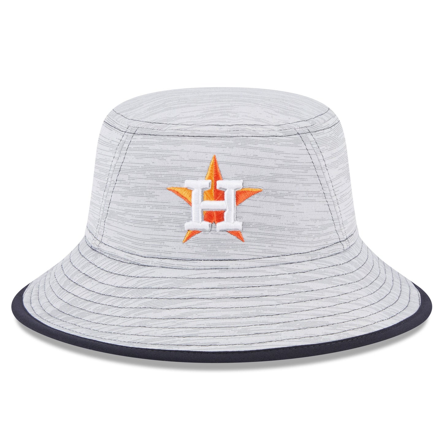 Houston Astros New Era Game Bucket Hat - Gray