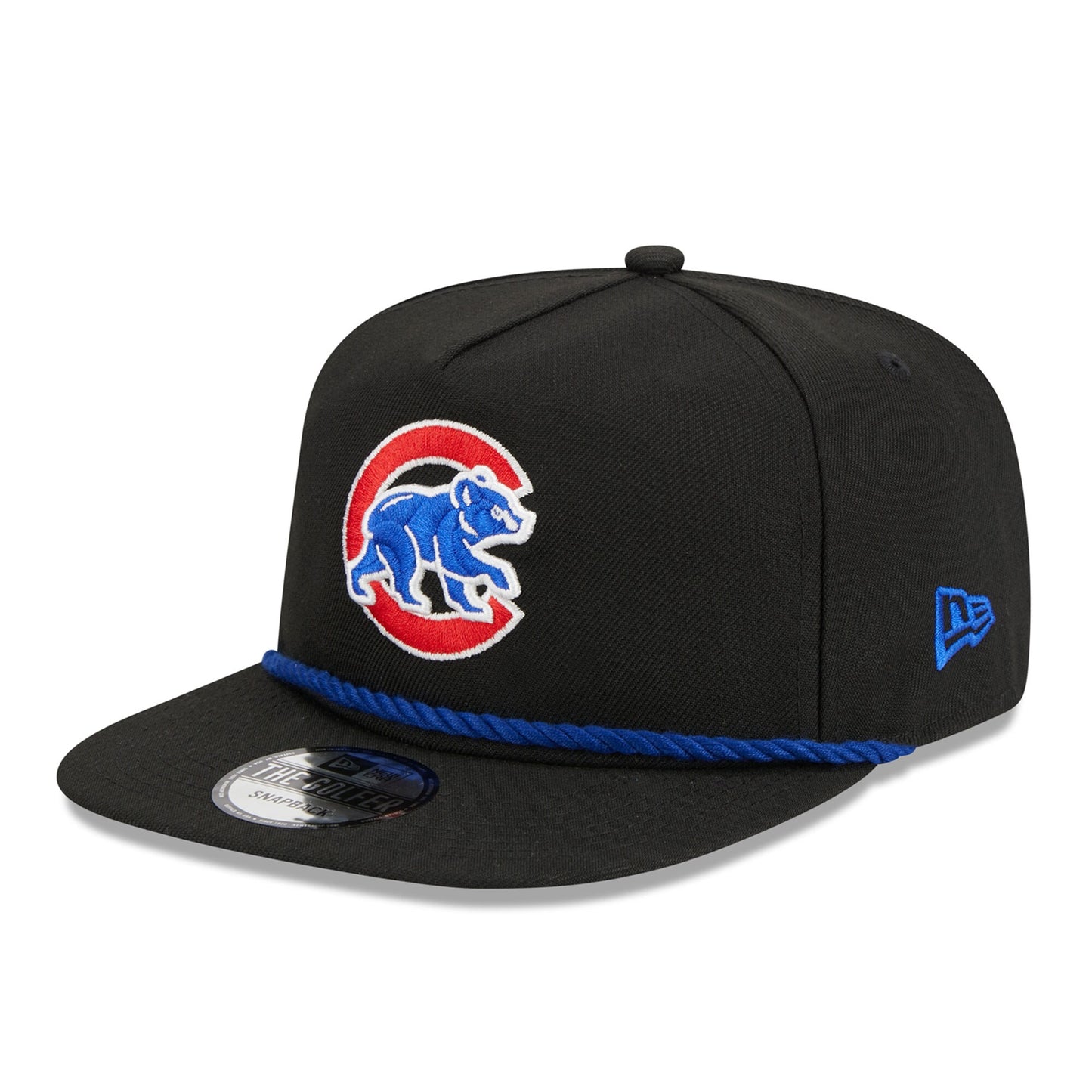 Chicago Cubs New Era Branch Golfer Snapback Hat - Black