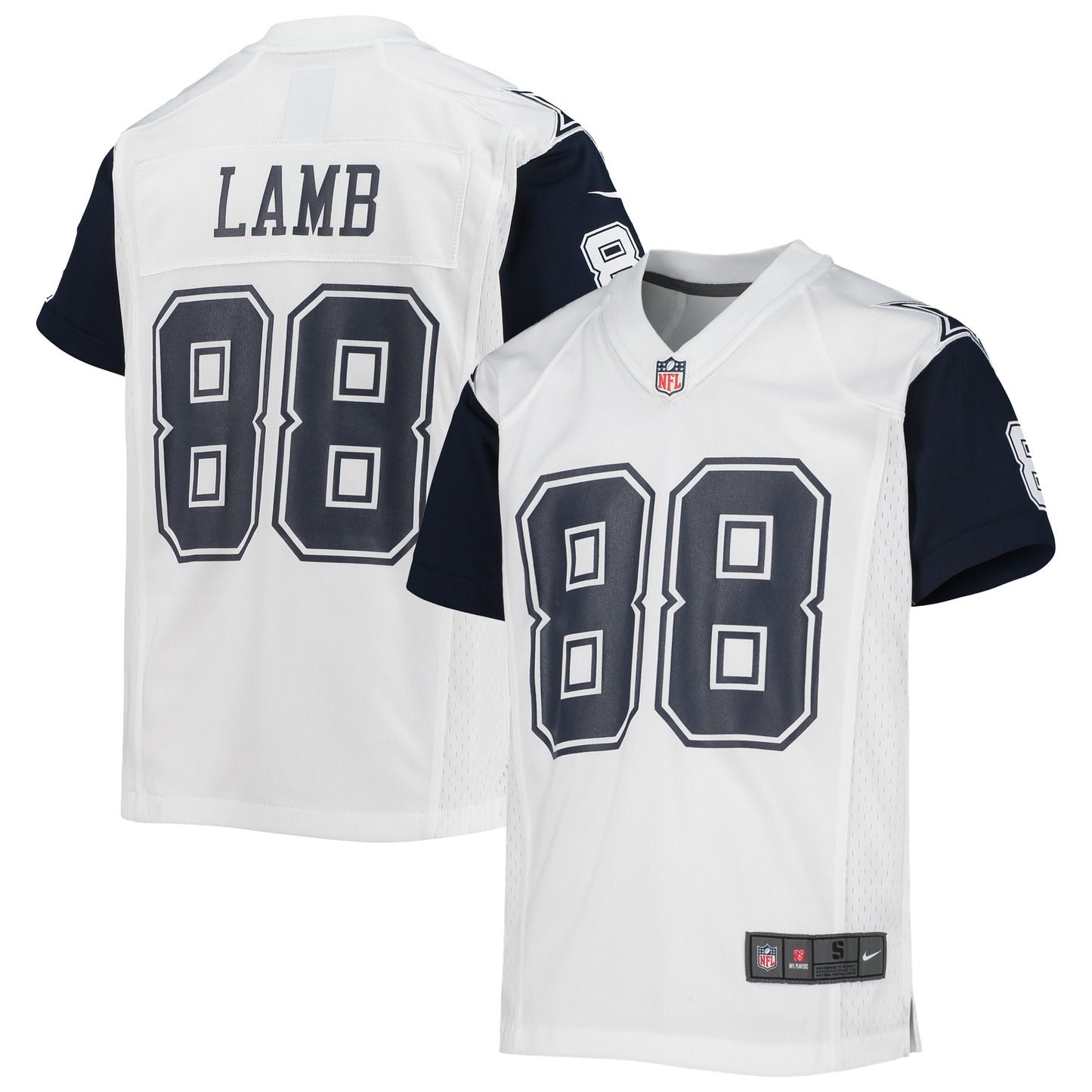 CeeDee Lamb Dallas Cowboys Nike Youth Alternate Game Jersey - White