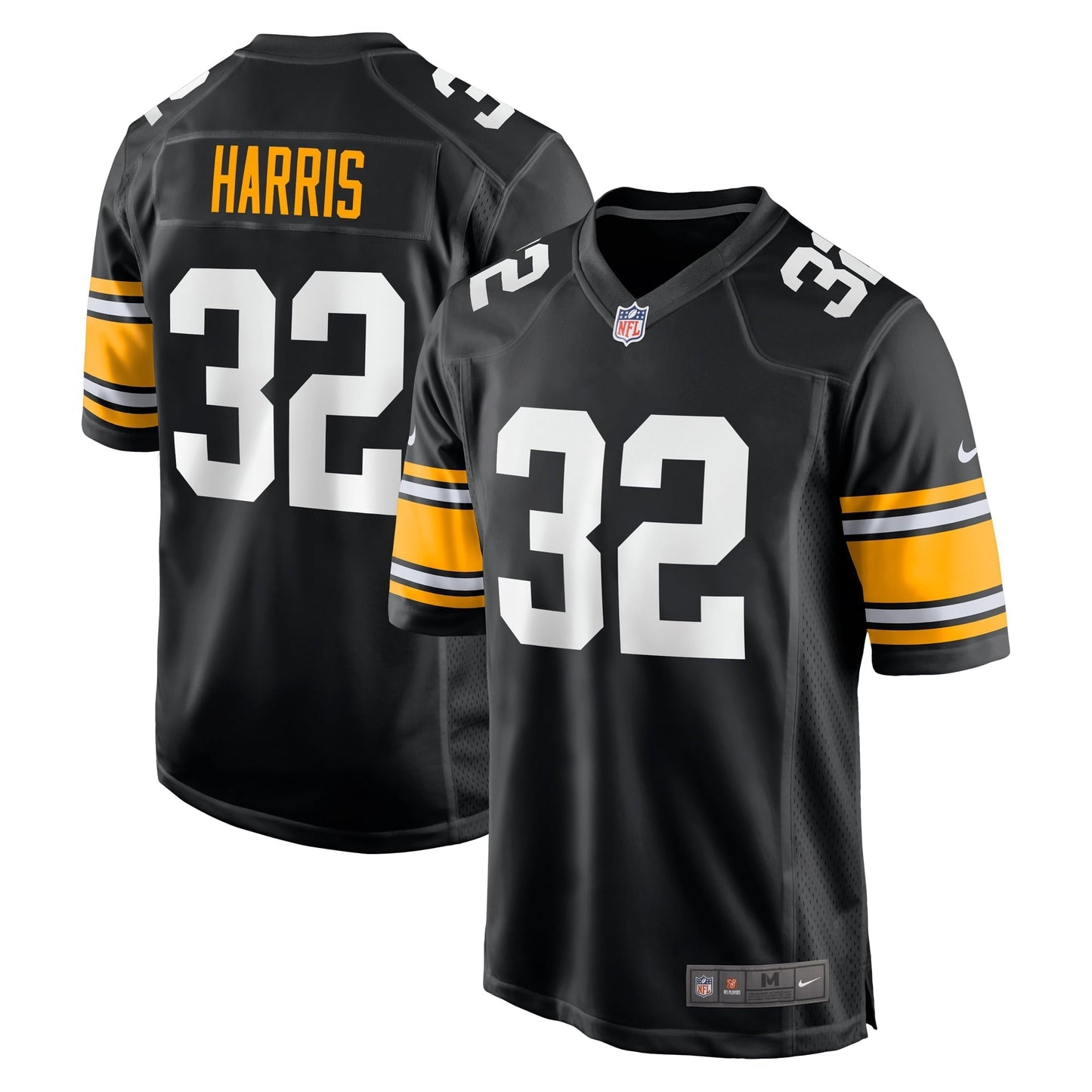 Men's Nike Franco Harris Black Pittsburgh Steelers Alternate Retired Player Jersey