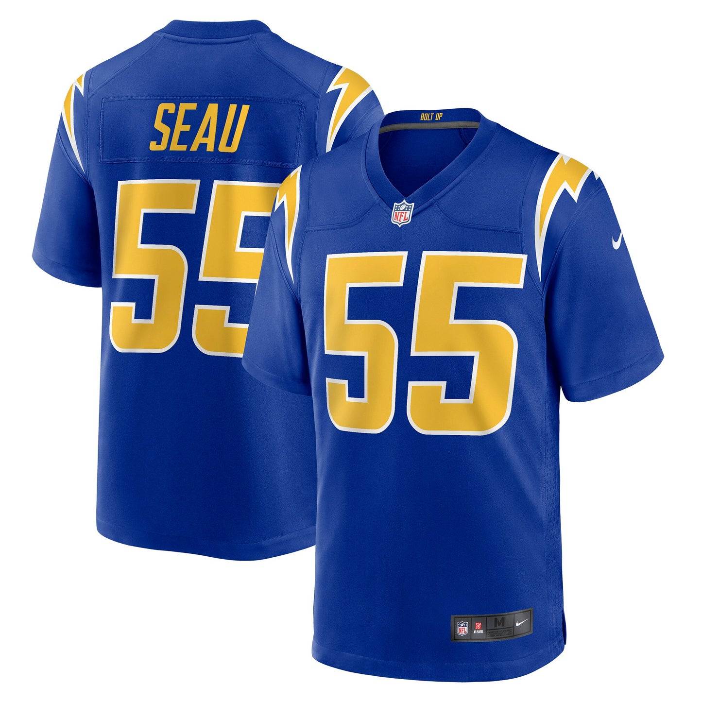 Junior Seau Los Angeles Chargers Nike Retired Player Alternate Game Jersey - Royal