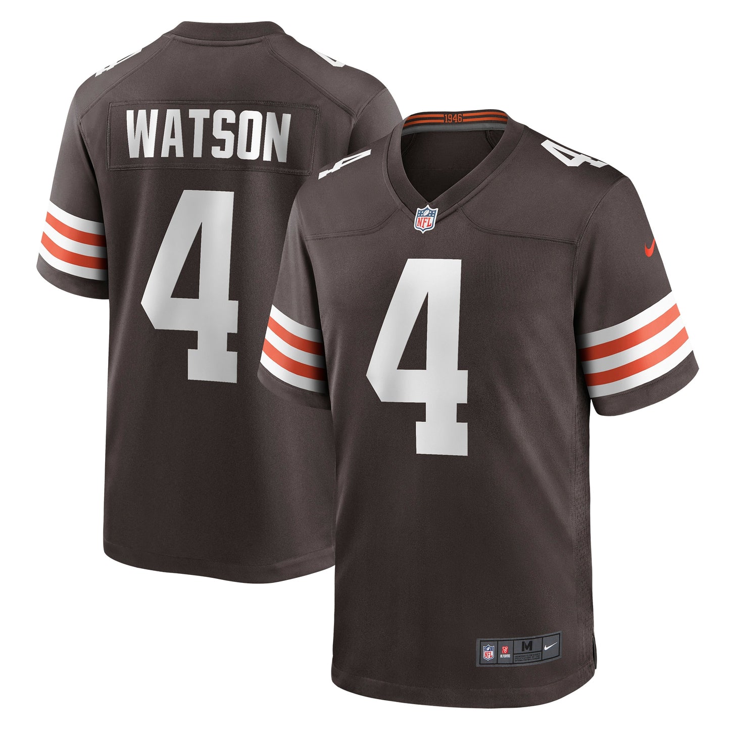 Deshaun Watson Cleveland Browns Nike Game Jersey - Brown