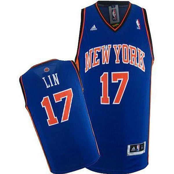 Youth New York Knicks Jeremy Lin Away Jersey - Blue