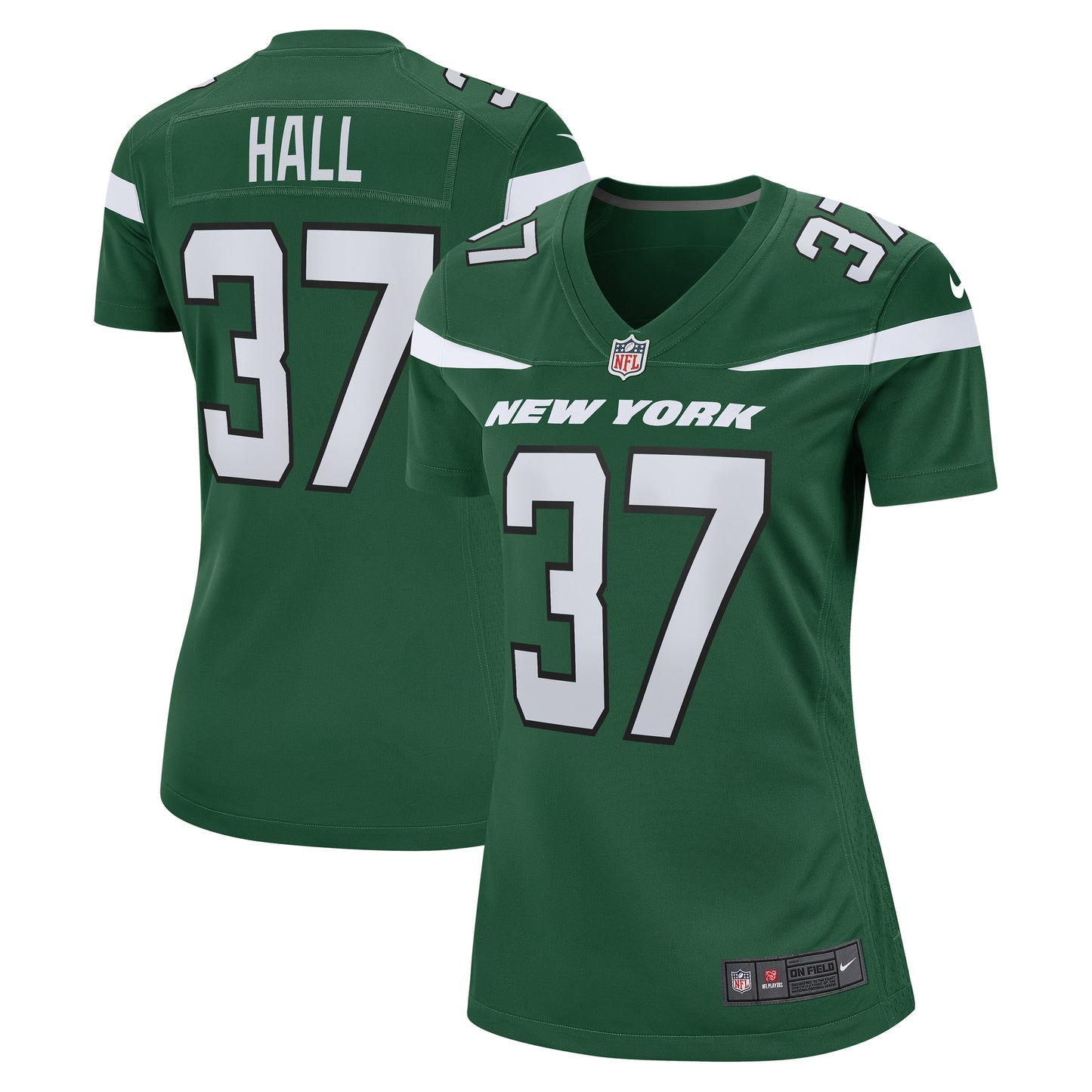 Bryce Hall New York Jets Nike Women's Game Jersey - Gotham Green