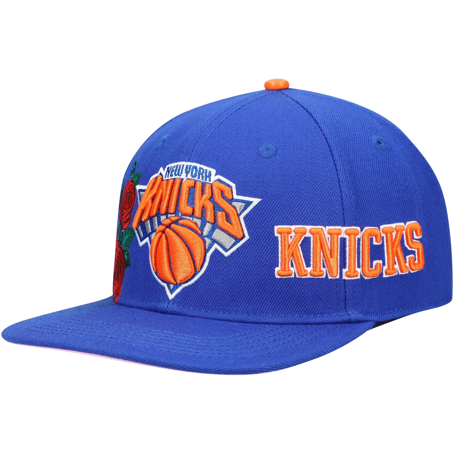 New York Knicks Pro Standard Roses Snapback Hat - Blue