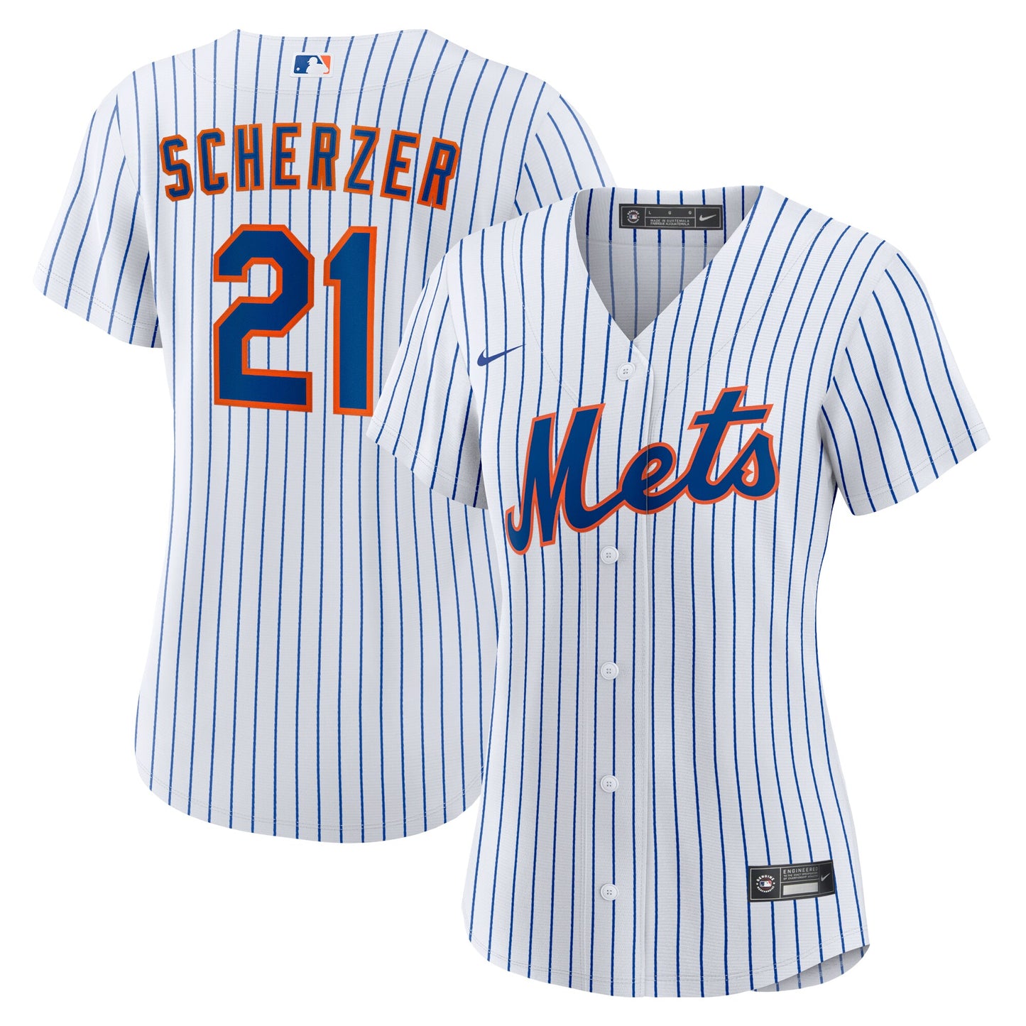 Max Scherzer New York Mets Nike Women's Home Replica Player Jersey - White