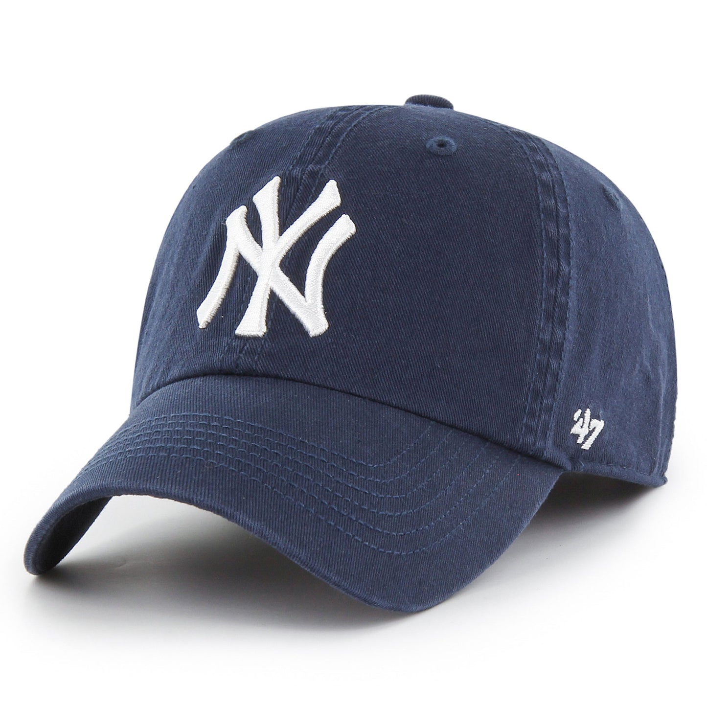 New York Yankees '47 Franchise Logo Fitted Hat - Navy