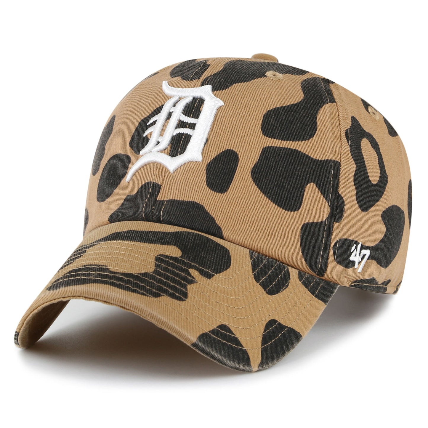 Detroit Tigers '47 Women's Rosette Clean Up Adjustable Hat - Brown