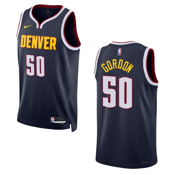 Youth Denver Nuggets Aaron Gordon Icon Edition Jersey - Navy