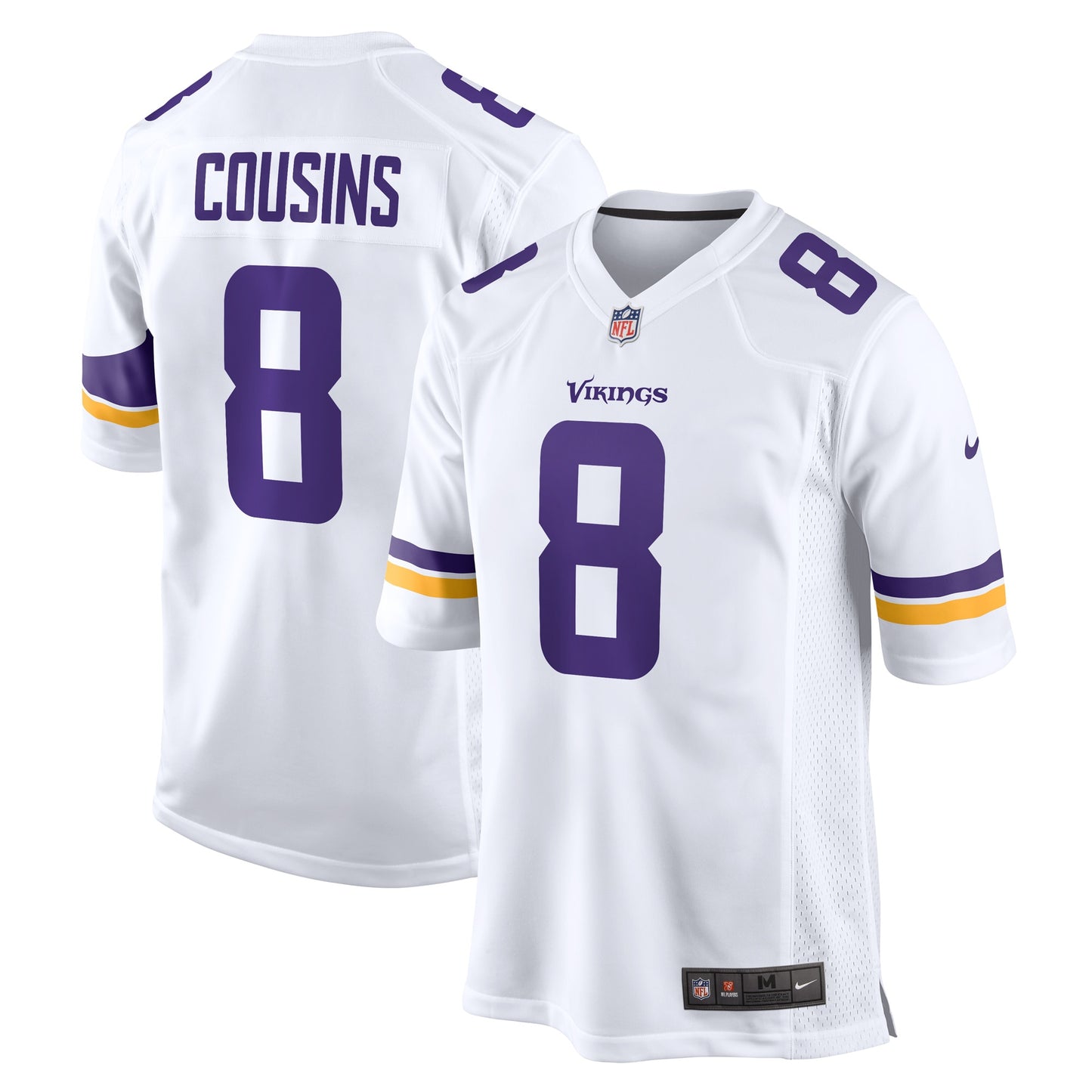 Kirk Cousins Minnesota Vikings Nike Game Player Jersey - White