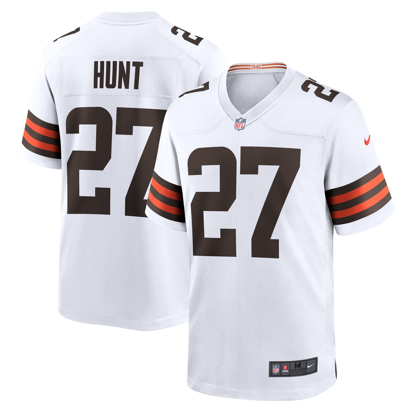Kareem Hunt Cleveland Browns Nike Game Player Jersey - White
