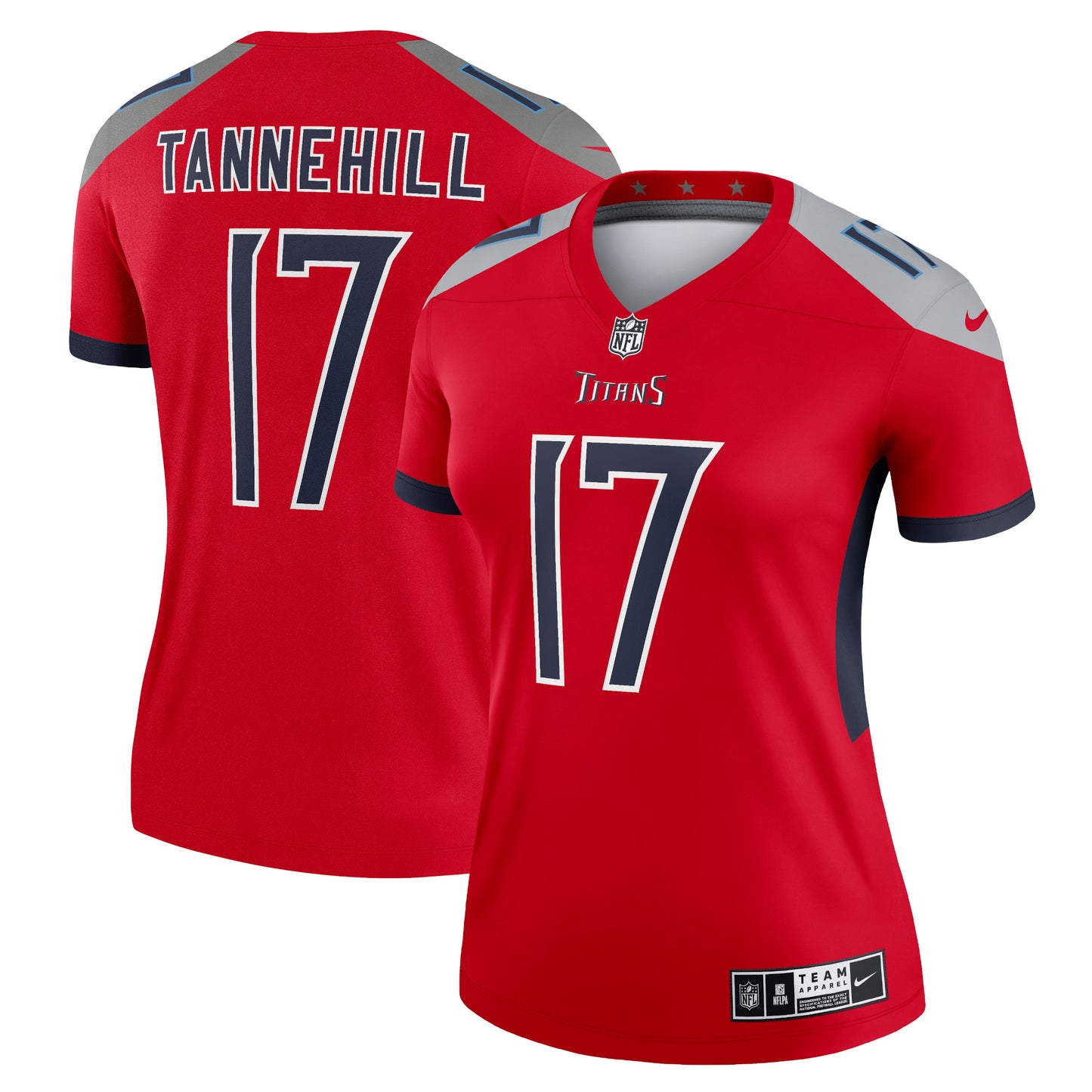 Ryan Tannehill Tennessee Titans Nike Women's Inverted Legend Jersey - Red