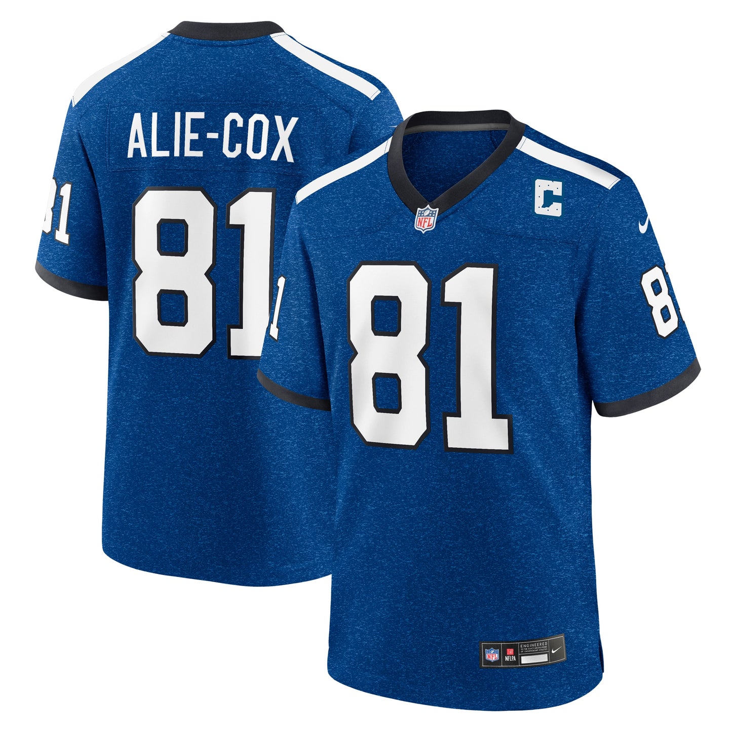 Mo Alie Cox Indianapolis Colts Nike Indiana Nights Alternate Game Jersey - Royal