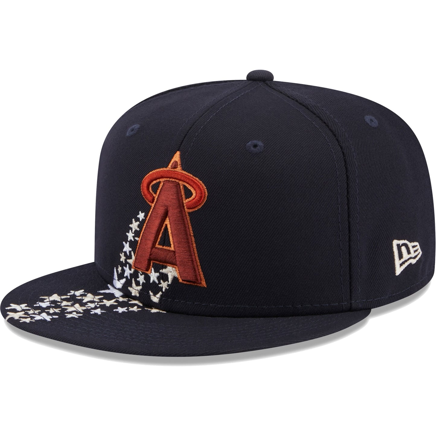 Los Angeles Angels New Era Meteor 59FIFTY Fitted Hat - Navy